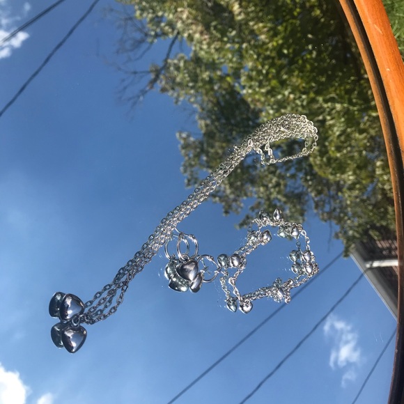 Silver Heart Set - Picture 2 of 3